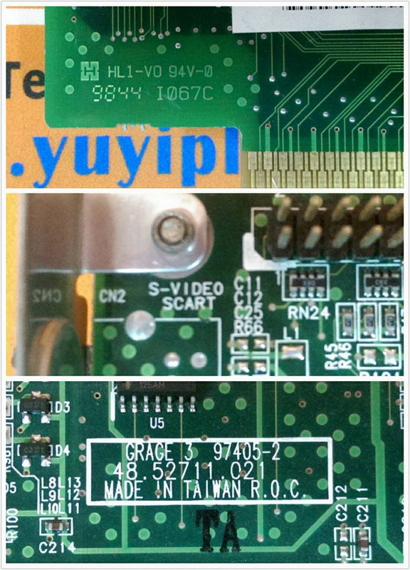 HL1-V0 94V-0 9844 I067C S-VIDEO SCART BOARD - PLC DCS SERVO Control ...